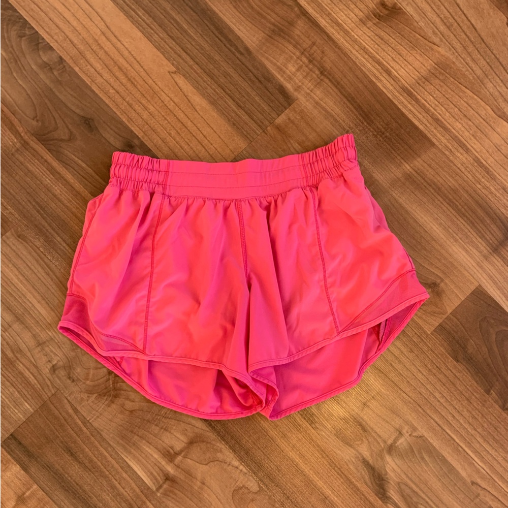 lululemon athletica Hot Pink Athletic Shorts
